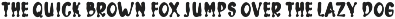 Dripping Display - Creepy Slime Font preview