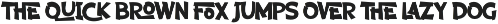 Kectory – Display Font preview