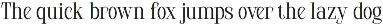 CS Harith – Modern Serif Font preview