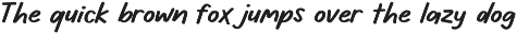 Rosemary Focaccia - Marker Font preview