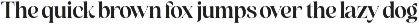 Qeftlight Elegant Contrast Serif preview