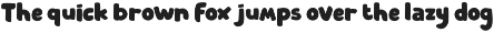 Jurexo Tuku - Display Boba Font preview