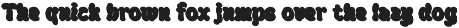 Curevy bold groovy font preview