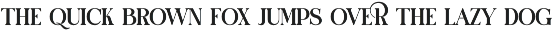 Subys Elegant Display Serif Font preview