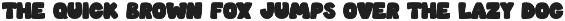 Bubble Display Font - Toffee Soda preview