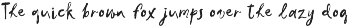 Ink on my hands script font messy font preview