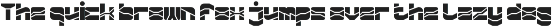 Zero Divide font preview
