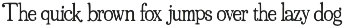 Casoria Serif font preview