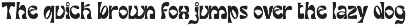 Artistic - Classic Retro Font preview