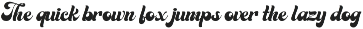 Groovy Signature - Retro Font preview