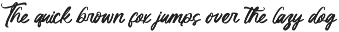 Klaribela - Bold Calligraphy Font preview