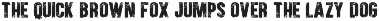 Built Grunge - Distressed Font preview