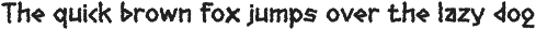 Barwel Font preview
