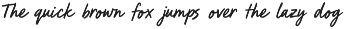 Morrow Handwritten Script Font preview