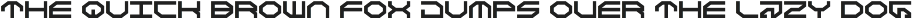 Daxler - Futuristic Display Font preview