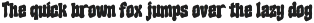 Organic Retro Display Font preview
