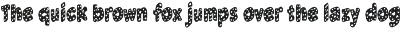 DotNova – Spotted Display Font preview