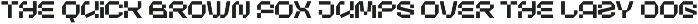 Chrome Engine - Futuristic Font preview