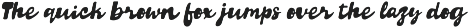 Montical Handmade Font preview