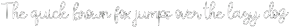 CS Selma Dashed font preview
