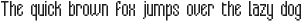 Stackline - Condensed Pixel Font preview