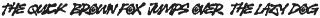 Signer a Liquid Display Typeface preview
