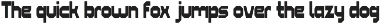 Fulava - Retro Bold Extrude Font preview