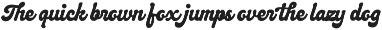 Merriloop - Bold Retro Script Font preview