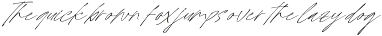 Nathing Still Stylish Calligraphy preview