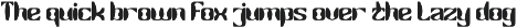Right On font preview