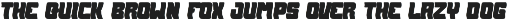 IronRush - Gym Sport Display Font preview