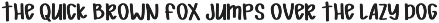 Teacher's Birthday-School Craft Font preview