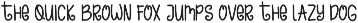 Christmas Scribble - Festive Font preview