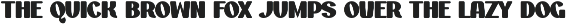 Sqerot - Bold Round Font preview