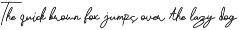 Bertiland Signature a Script Font preview