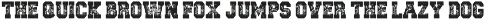 Vintage Collapse – Bold Distressed font preview