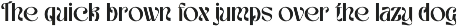 Genya - Experimental Decorative Font preview