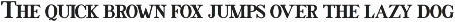 Blossom Emporium-all capitals font preview
