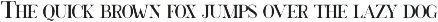 Blossom Emporium-all capitals font preview