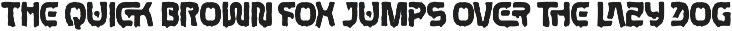 Suker - Distorted Font preview