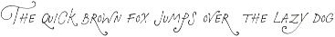 Rosemary's Boudoir // Whimsical Font font preview