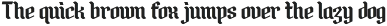 Night Sacred – Gothic Blackletter preview