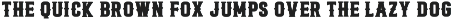 Black Bold Western Font preview