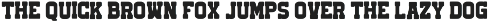 Sheriff Cowboy Western font preview