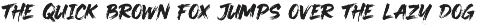 Strings Trunger Raw Brush Typeface preview