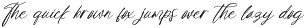 Sofithanks Modern Script Font preview