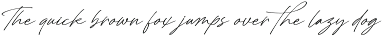 Autograph Westhelin Signature Font preview