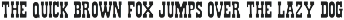 Minimal Western font preview
