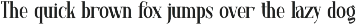 Mavero - Serif Font preview