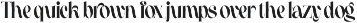 Cosmic Astral High Contrast Serif font preview